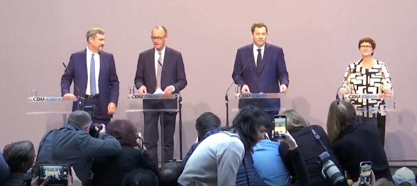 الاتفاقات ضمن الحكومة الجديدة في المانيا